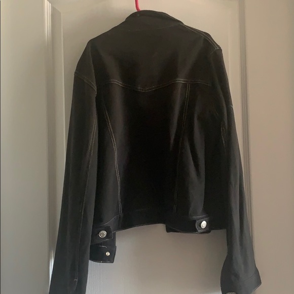 Old Navy Black Cotton Black "Jean" Jacket - Picture 4 of 4